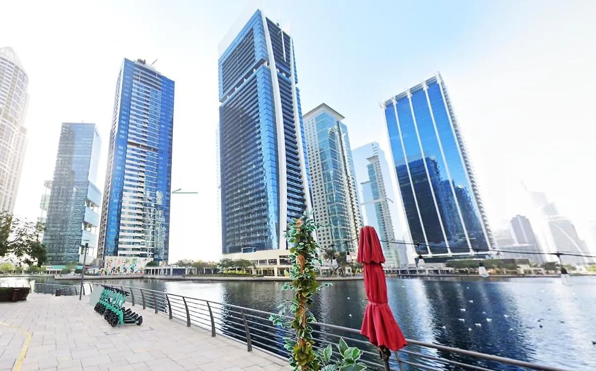 Delux Studio Apartment Dubai Marina The Bay 5 Min Beach Jbr & 3 Min To Tram Station United Arab Emirates