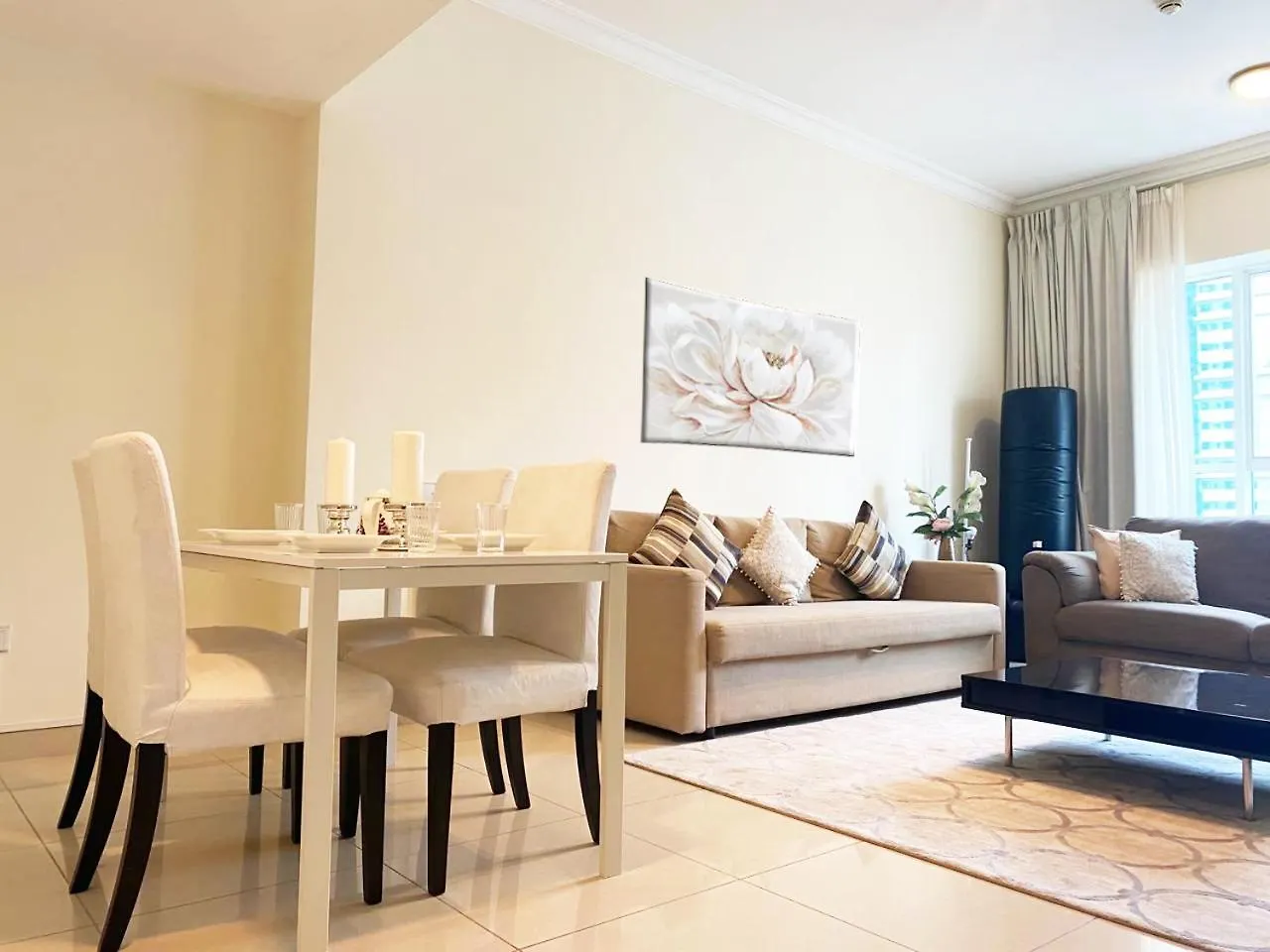 Delux Studio Apartment Dubai Marina The Bay 5 Min Beach Jbr & 3 Min To Tram Station