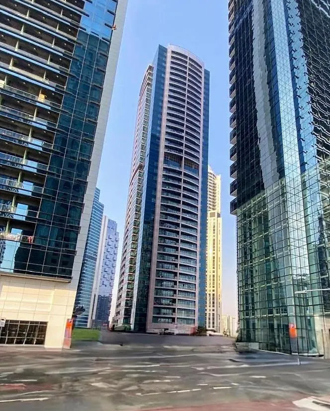 Delux Studio Apartment Dubai Marina The Bay 5 Min Beach Jbr & 3 Min To Tram Station
