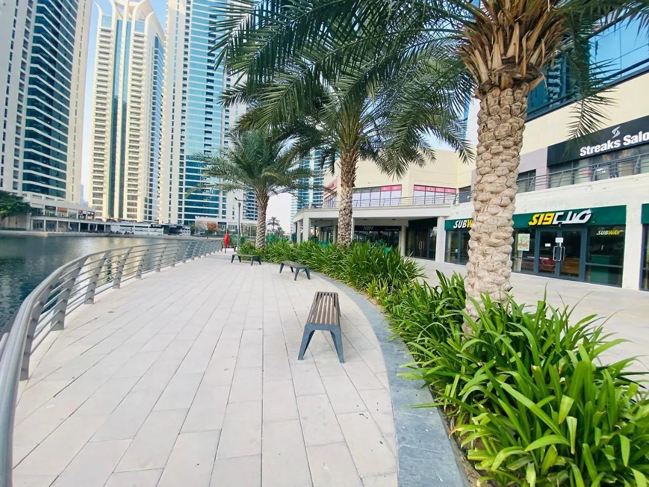 Delux Studio Apartment Dubai Marina The Bay 5 Min Beach Jbr & 3 Min To Tram Station