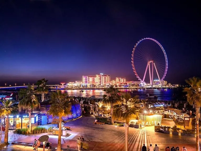 Delux Studio Apartment Dubai Marina The Bay 5 Min Beach Jbr & 3 Min To Tram Station 0*,  United Arab Emirates